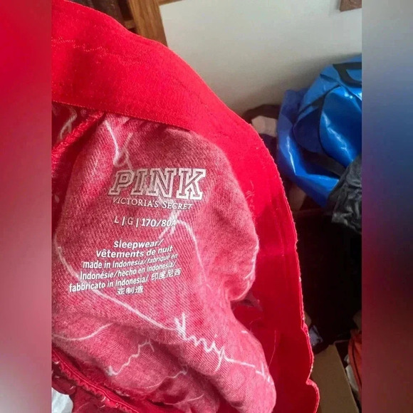 Victoria’s Secret - Pink - Boxy Pajama Sleep Shorts - Picture 2 of 3